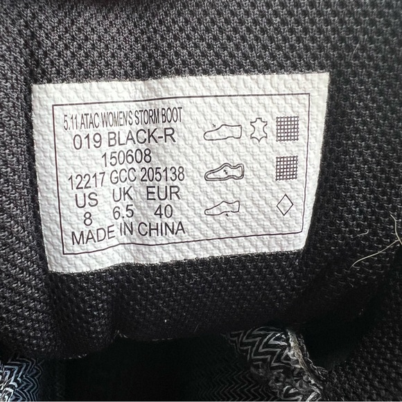 5.11 Tactical Boots❤️Lightweight & waterproof❤️Womens size 8 - Picture 10 of 10